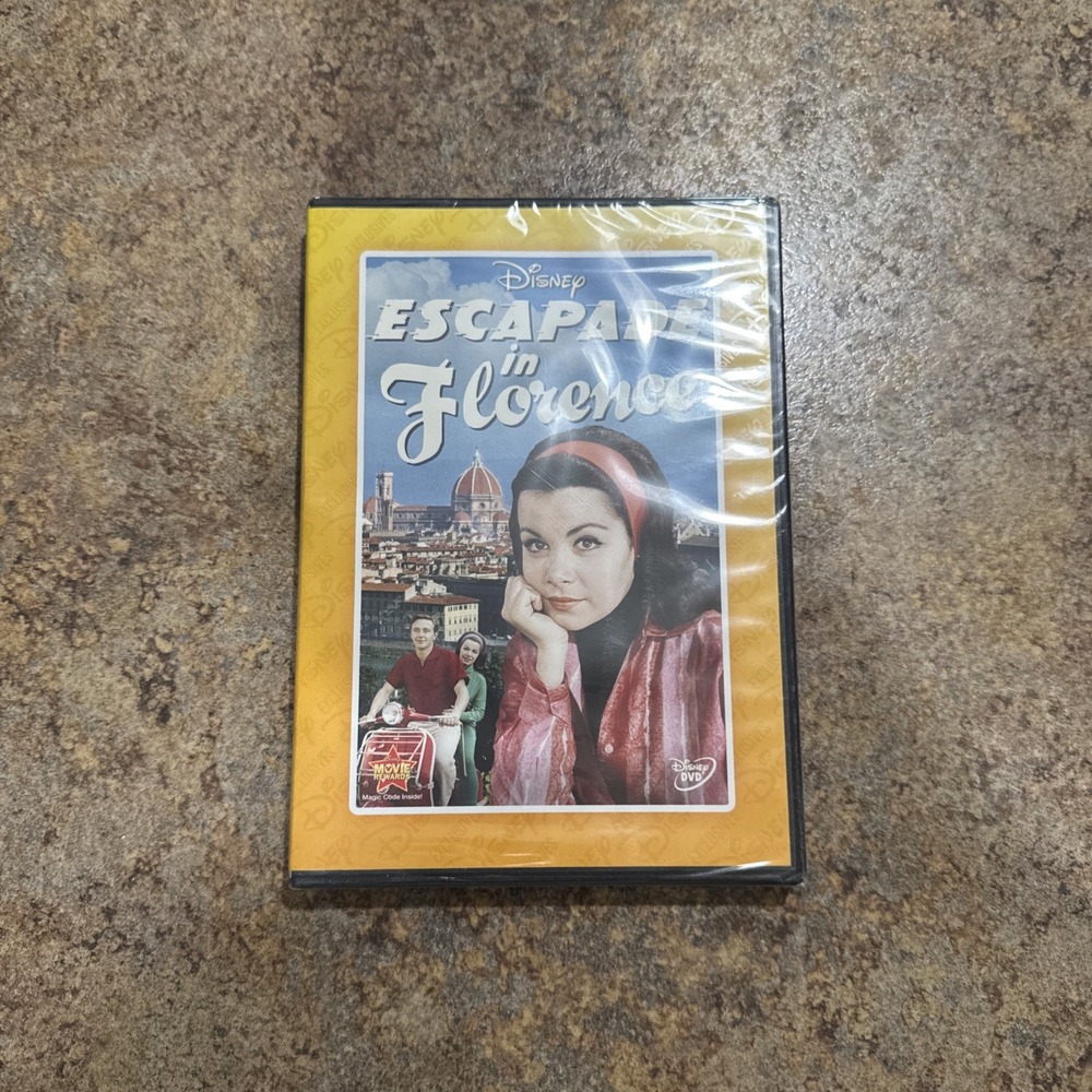 Escapade In Florence (DVD, 2013) 1962 Disney Exclusive Movie Club DMC OOP NEW